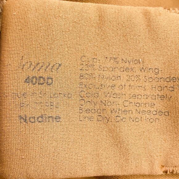 Soma Nadine Brown Vanishing Smoothing Underwire Bra Size 40DD Neutral Curvy - Picture 7 of 10